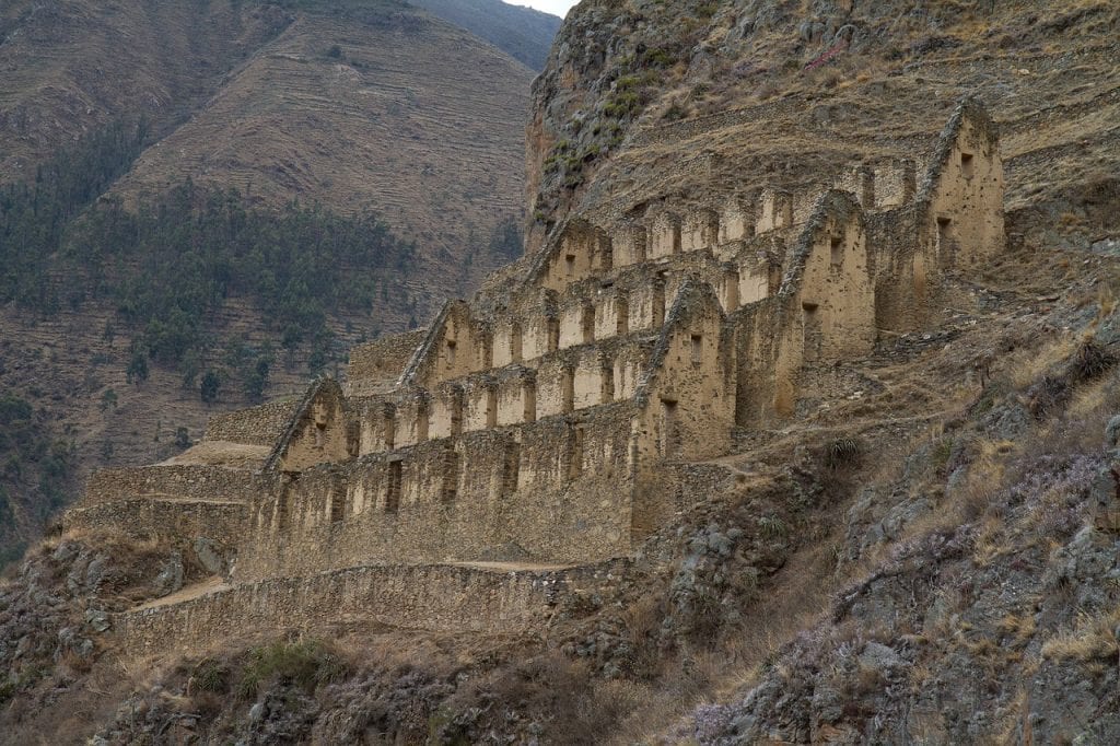 Ollantaytambo en direction vers le Machu Picchu