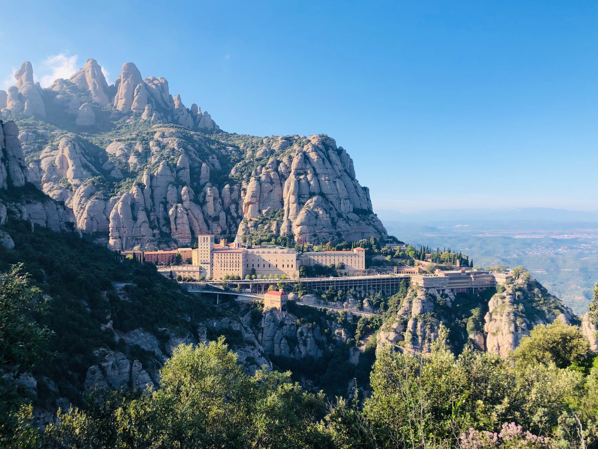 Trajet : Barcelone à Montserrat