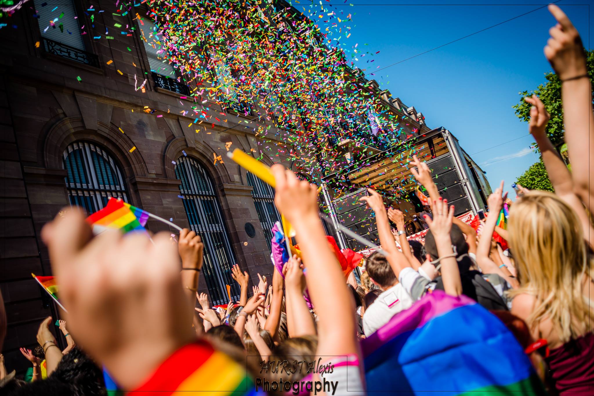 Défilé des fiertés strasbourgeoises