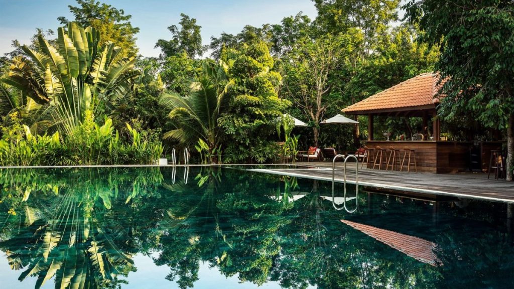 Un hôtel de luxe au cœur de la nature cambodgienne